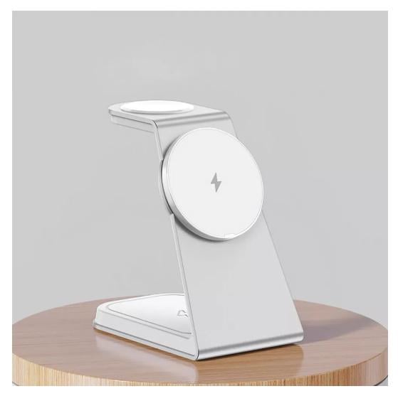 Зарядний пристрій бездротовий Proove Omni Power 15W White (WSOP15020002) - фото 2