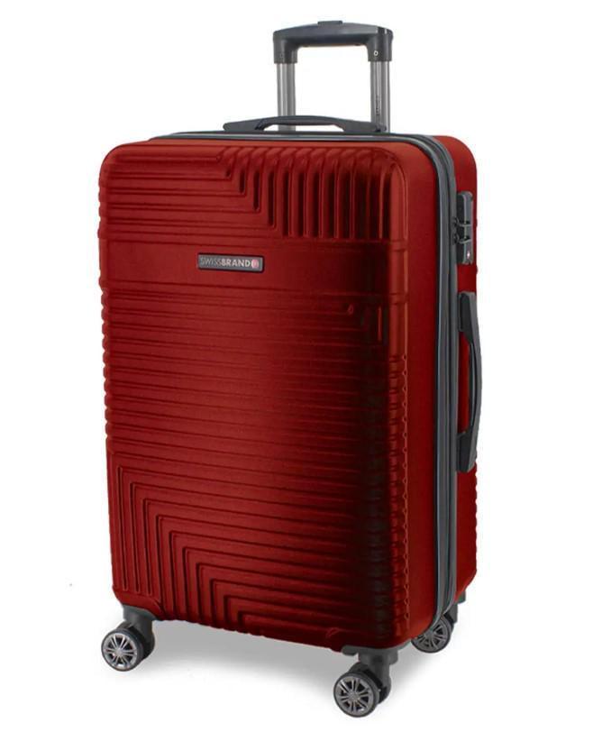 Чемодан Swissbrand Brunei S Dark Red (SWB_LHBRU744S)