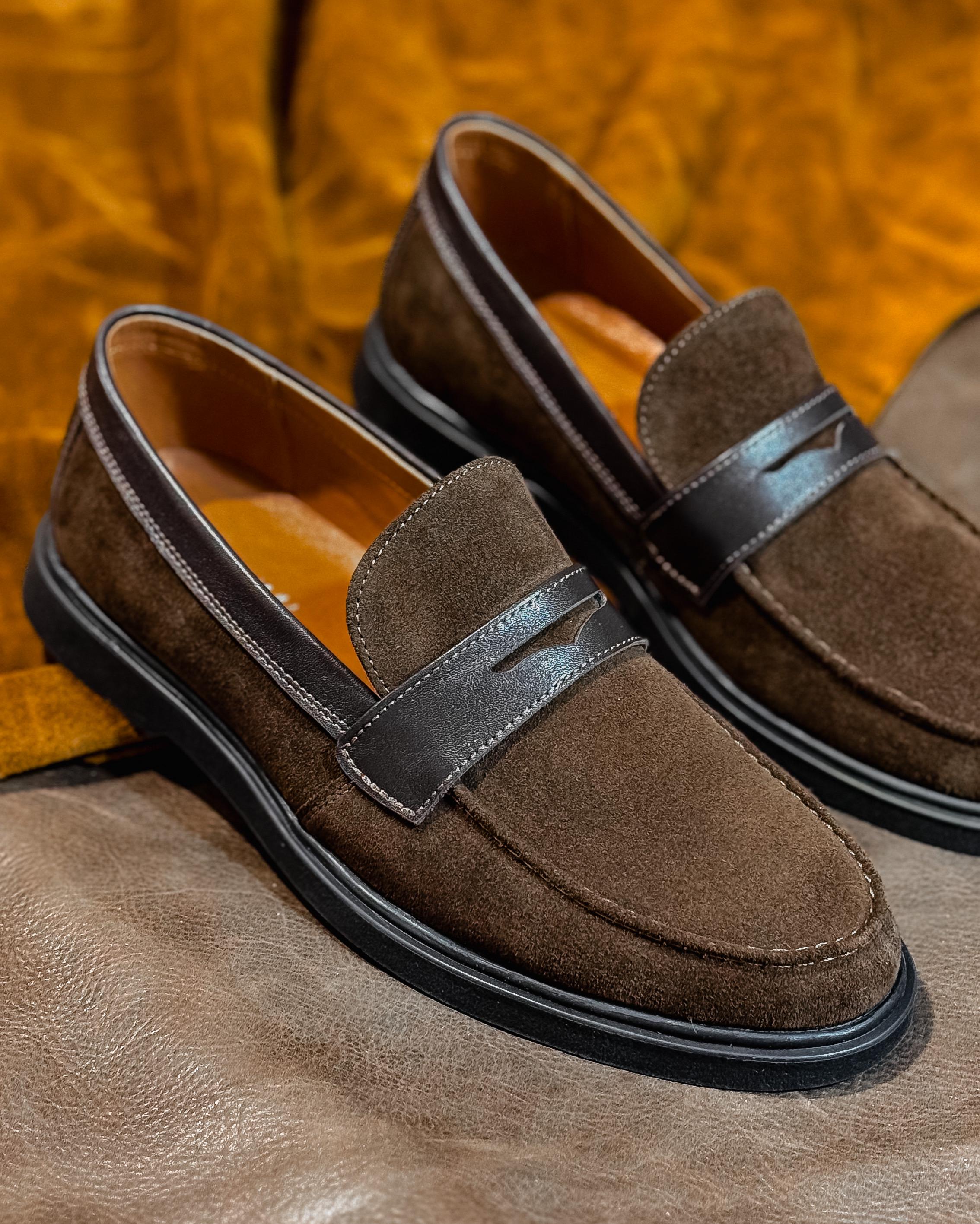 Лоферы мужские BROOKLYN COFFEE р. 40 - фото 2 Лоферы мужские BROOKLYN COFFEE р. 40 - фото 2