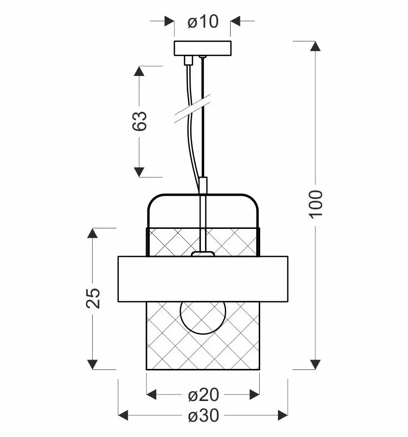 Люстра Candellux Fiba (18749517) - фото 3