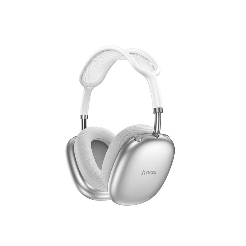 Наушники беспроводные накладные Hoco W55 Plus Happiness ANC noise reduction BT headphones Silver (19771) Наушники беспроводные накладные Hoco W55 Plus Happiness ANC noise reduction BT headphones Silver (19771)