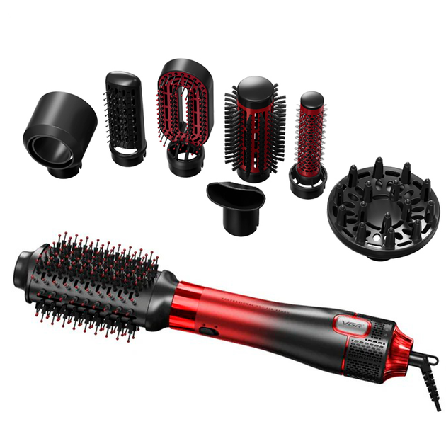 Фен-стайлер VGR V-488 8в1 Red (V-488 RED)