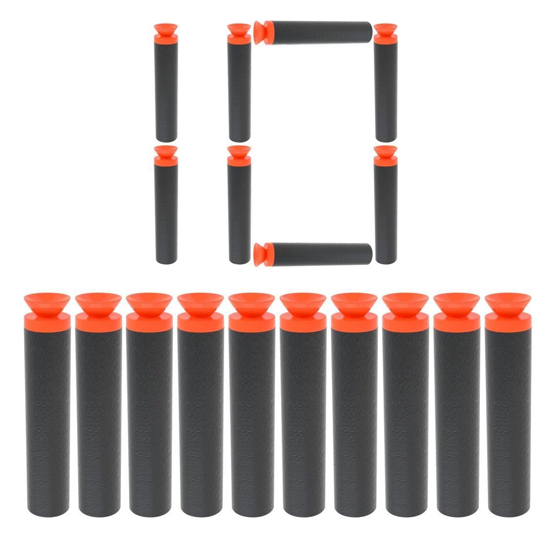Патроны с присосками для NERF для бластера EKIND Suction Foam Darts Black 10 шт.