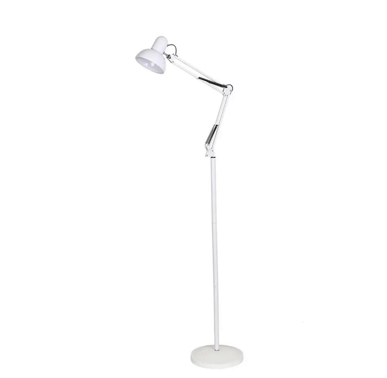 Торшер 820 на подставке с поворотными кронштейнами 40 Вт Белый Торшер 820 на подставке с поворотными кронштейнами 40 Вт Белый