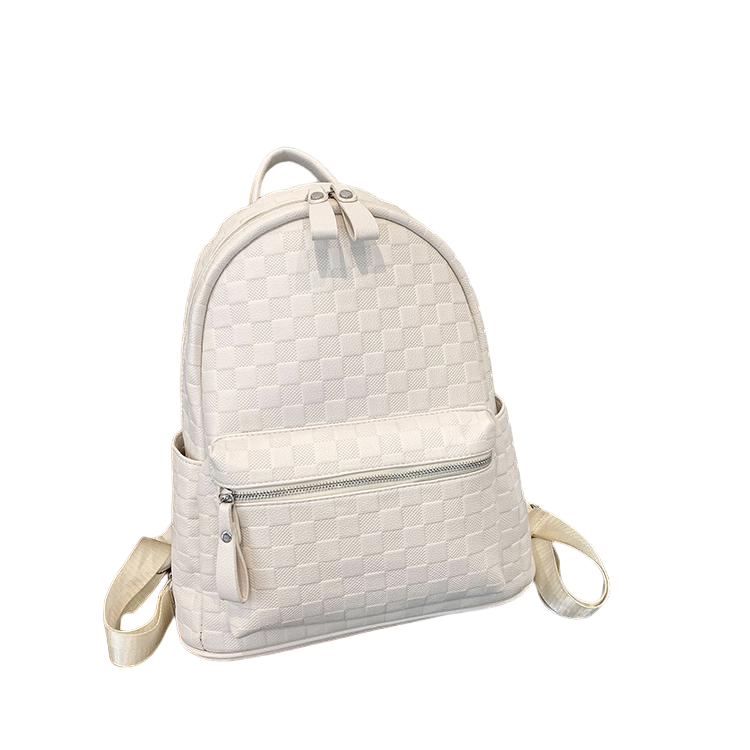 Городской женский рюкзак 36х30х15 см Белый (204.133.1)