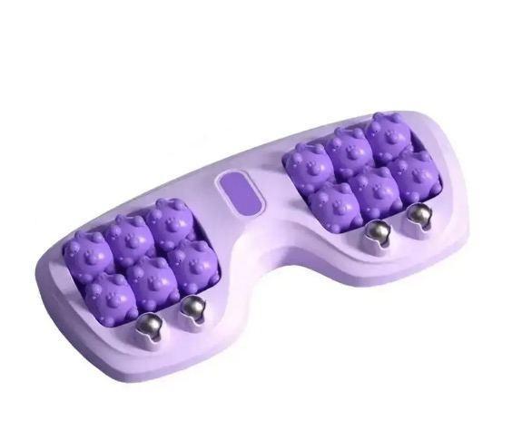 Массажер для ног Foot massager портативный роликовый с магнитными шариками