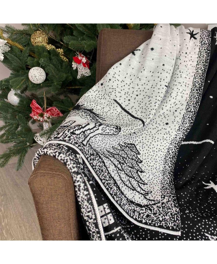 Плед Black night 130х170 см (022881) - фото 4 Плед Black night 130х170 см (022881) - фото 4