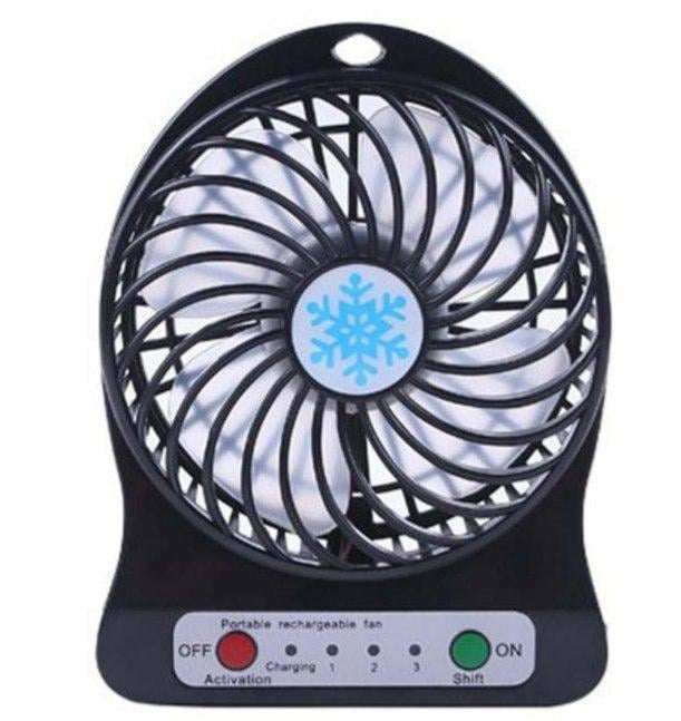 Вентилятор портативный мини FAN WX-6501 USB аккумуляторный (1282320163)
