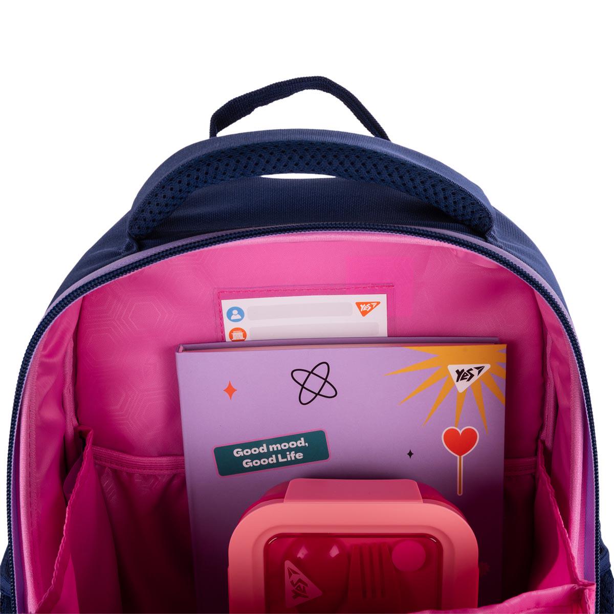 Школьный рюкзак полукаркасный YES Pusheen Playful S-109 (559880) - фото 3 Школьный рюкзак полукаркасный YES Pusheen Playful S-109 (559880) - фото 3