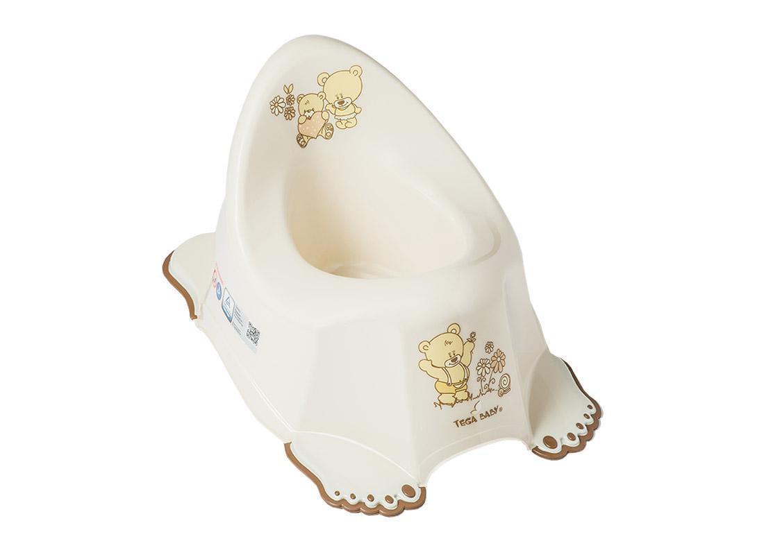 Горщик нековзаючий Tega Baby Ведмеді Бежевий (MS-013-119) Горщик нековзаючий Tega Baby Ведмеді Бежевий (MS-013-119)
