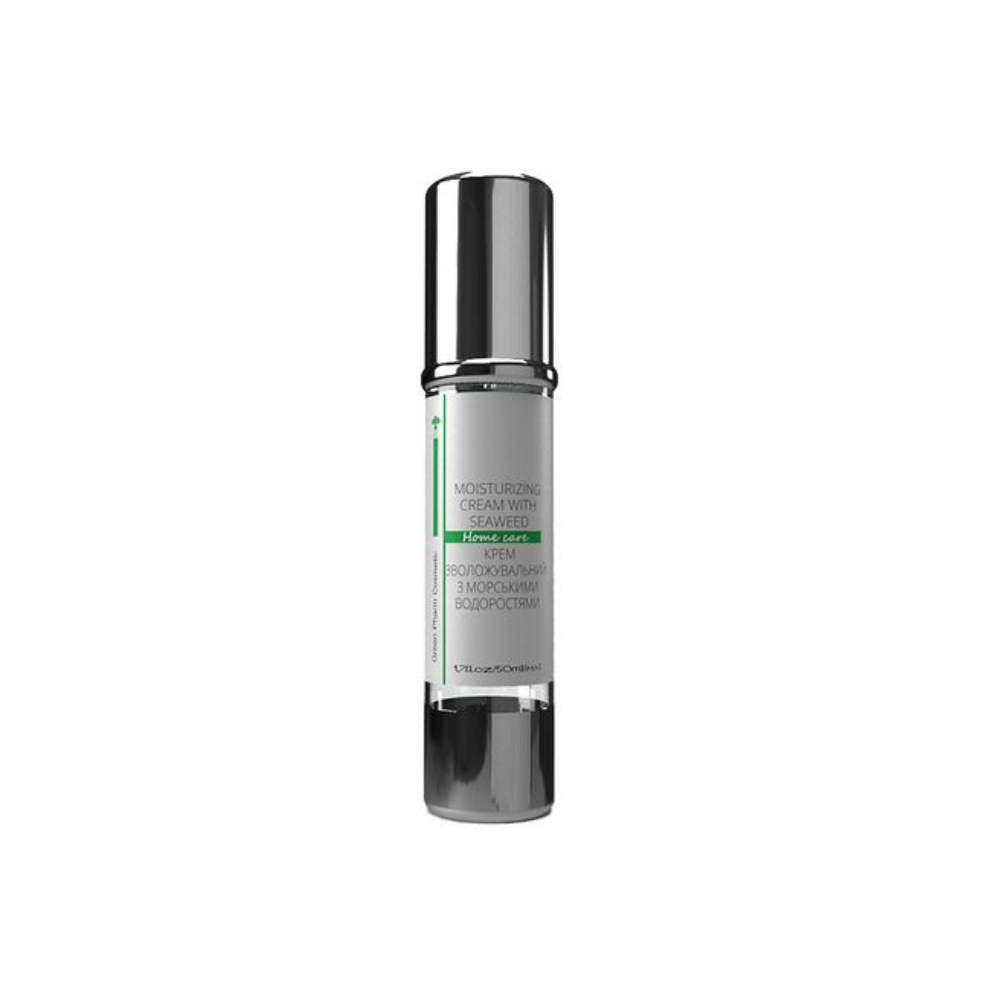Крем зволожувальний з морськими водоростями Green Pharm Cosmetic Moisturizing Cream With Seaweed 50 мл