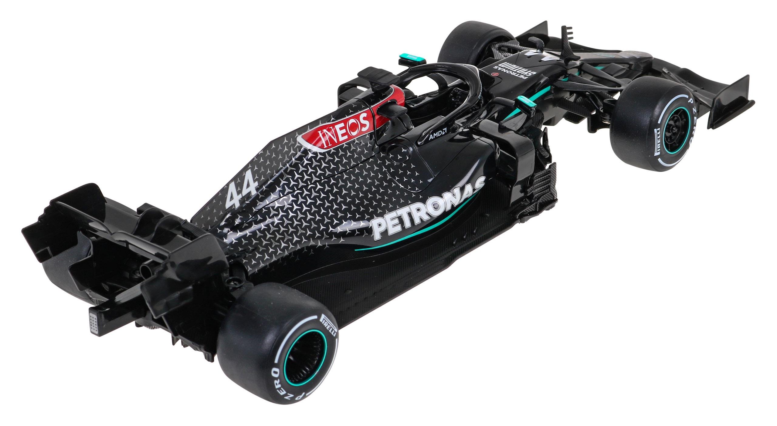 Автомобиль дистанционно управляемый Mercedes-AMG F1 W11 EQ Performance RASTAR модель 1:18 - фото 5
