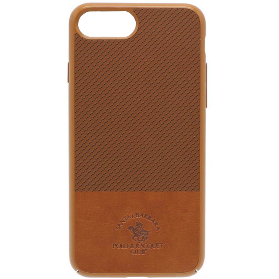 Кожанный чехол накладка SBPRC Polo Apple Prestige for iPhone 7/8 Plus, Brown