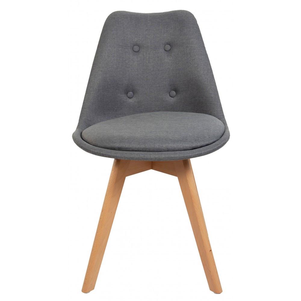 Стул для кухни обеденный Bonro B-4874 Серый (42300087) - фото 2