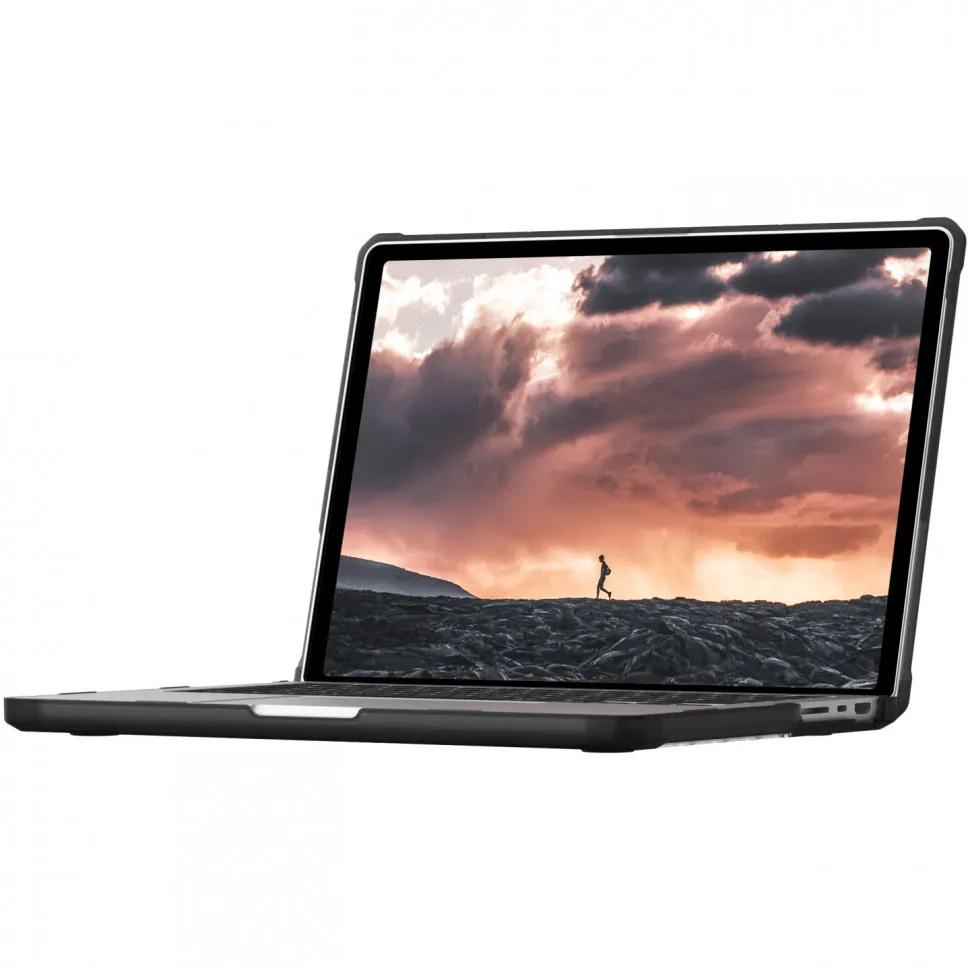 Чохол-накладка UAG Plyo для ноутбука Apple MacBook Pro 14" 2021 Прозорий/Чорний (134000114343) - фото 7