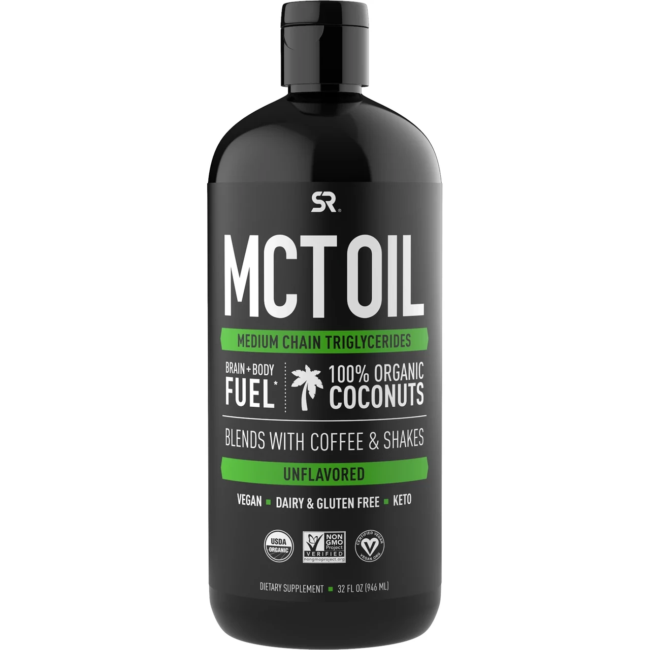 Масло МСТ Sports Research MCT Oil без вкуса 946 мл (1430697808)