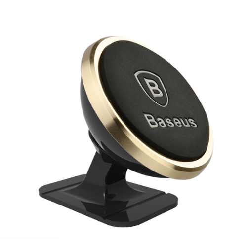 Держатель автомобильный магнитный Baseus Magnetic 360 Paste type Mount Holder Gold SUGENT-NT0V