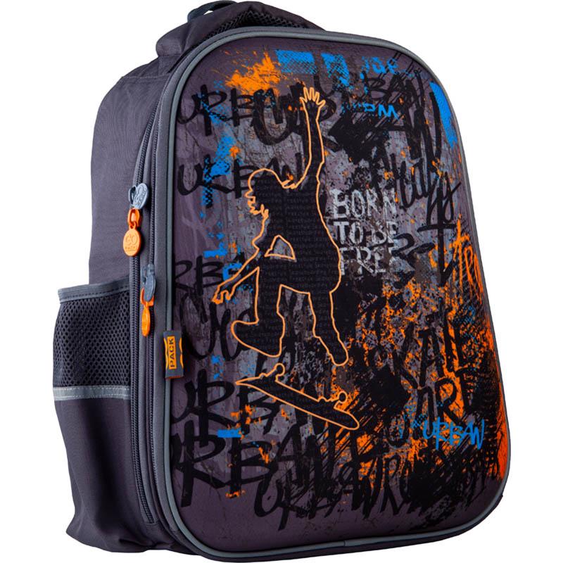 Рюкзак полукаркасный GoPack Education Skate 38x28x13 см 15 л Черный (GO21-165M-4) - фото 2 Рюкзак полукаркасный GoPack Education Skate 38x28x13 см 15 л Черный (GO21-165M-4) - фото 2