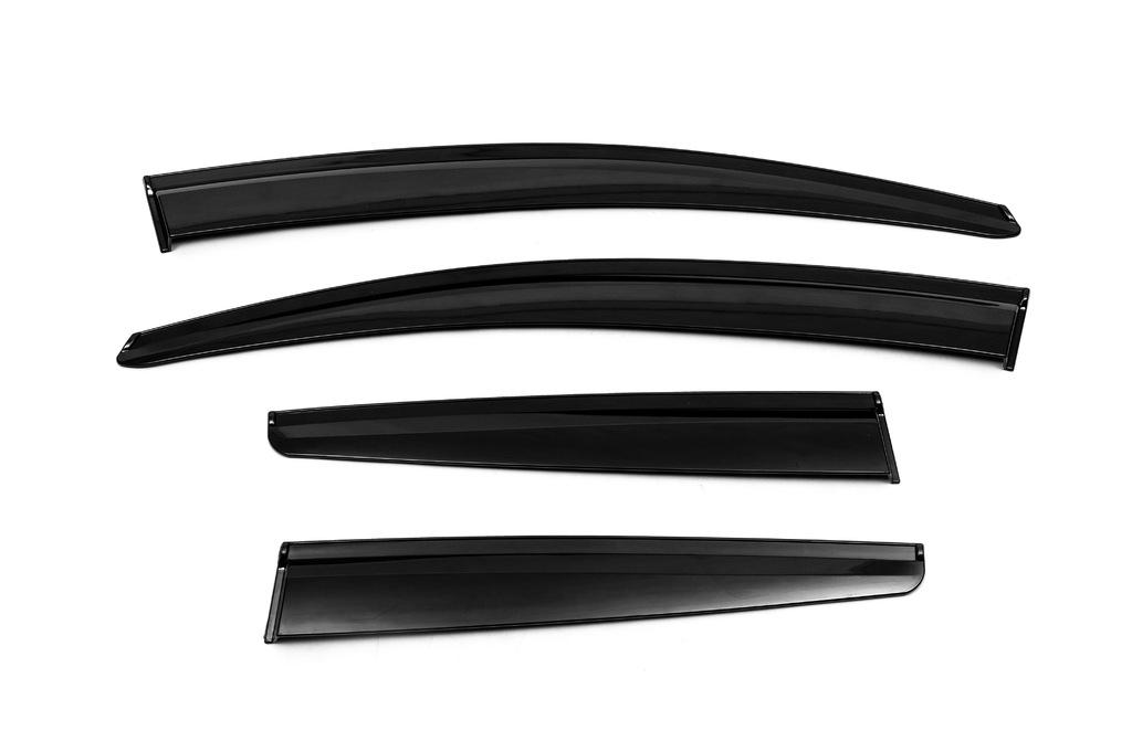 Ветровики HB/SD Sunplex для Opel Astra J 2009-2015 гг. полистирол Черный Ветровики HB/SD Sunplex для Opel Astra J 2009-2015 гг. полистирол Черный