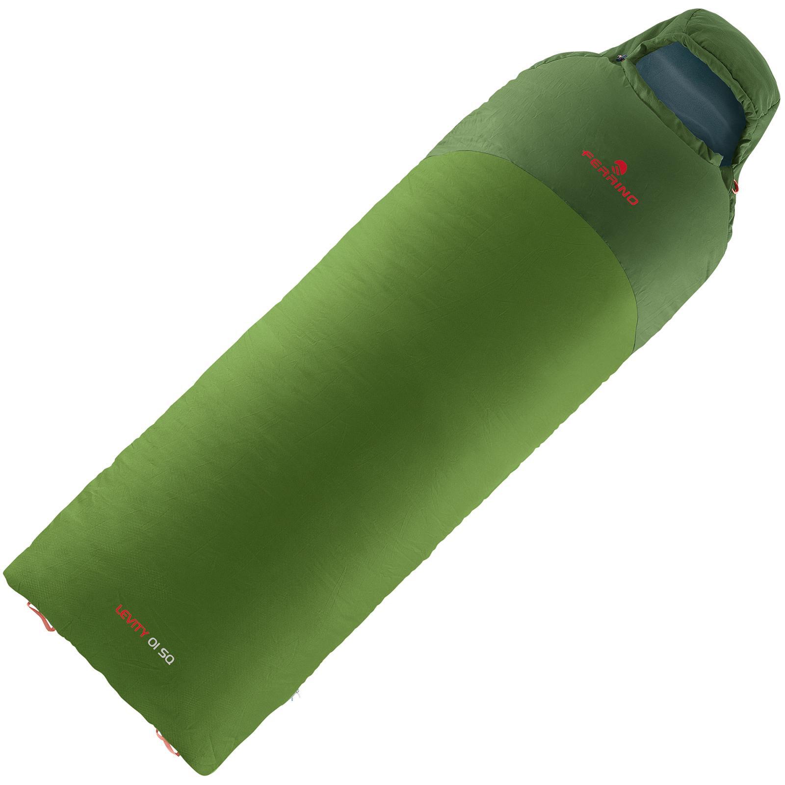 Спальный мешок Ferrino Levity 01 SQ +9 °C left Green (86602HVVS)