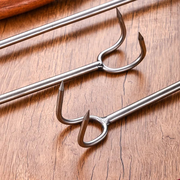 Крюк для мяса для готовки на гриле или костре 2 шт. (J00184) - фото 10 Крюк для мяса для готовки на гриле или костре 2 шт. (J00184) - фото 10