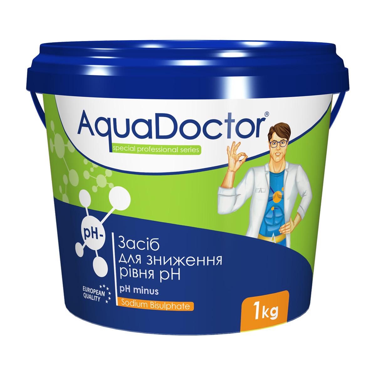 Химия для бассейна AquaDoctor pH Minus 1 кг