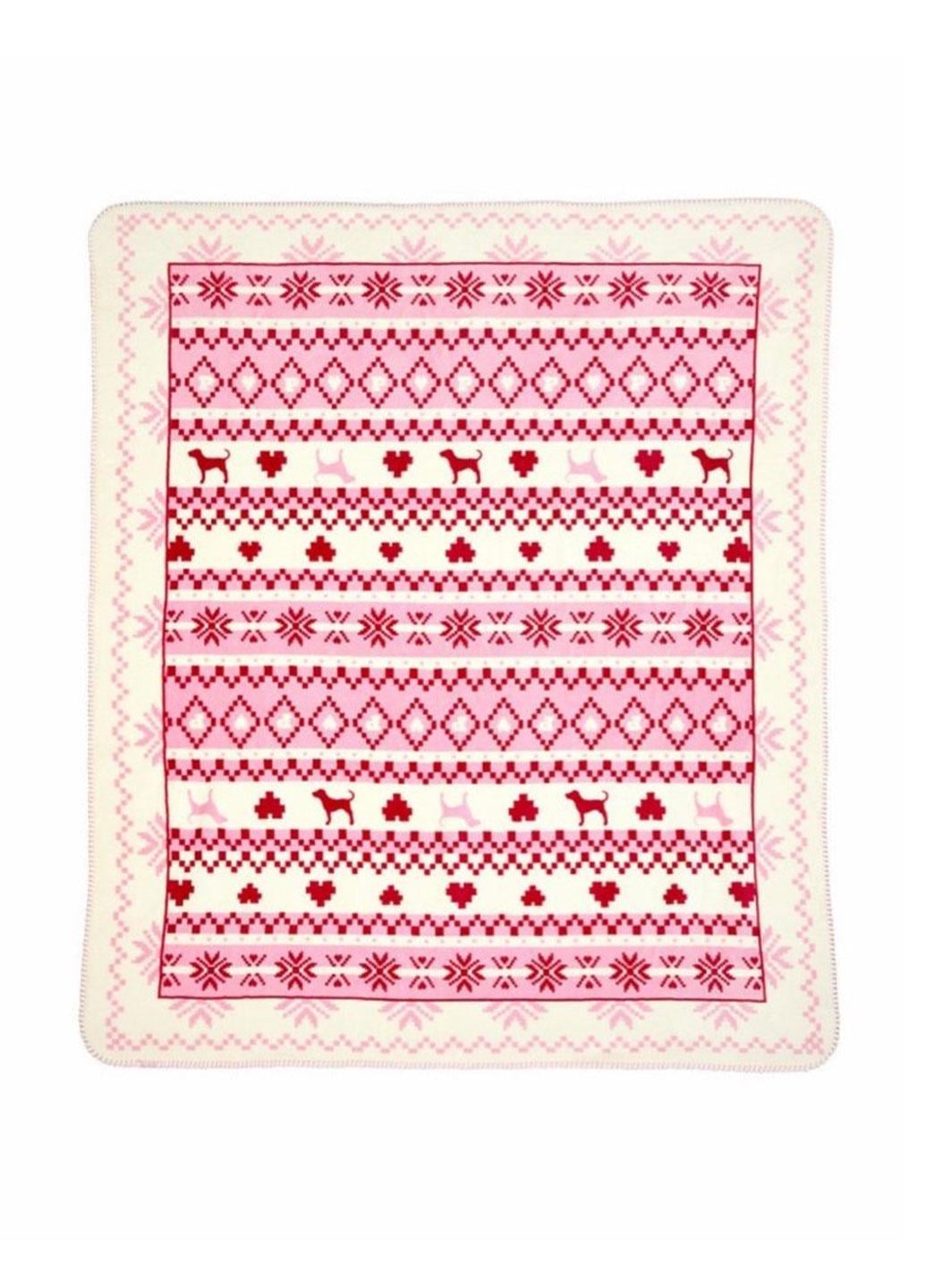 Плед-покрывало Victoria's Secret 152x127 см Розовый (00434314QF5OS)