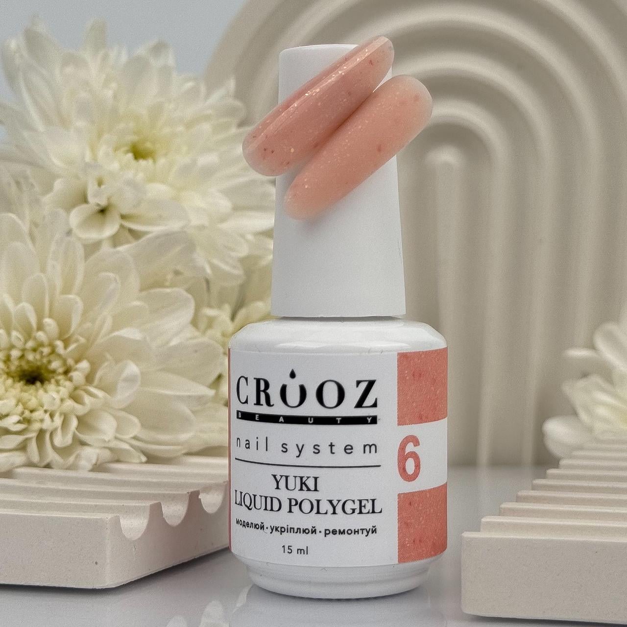 Полигель жидкий Crooz Liquid Polygel Yukki №06 15 мл