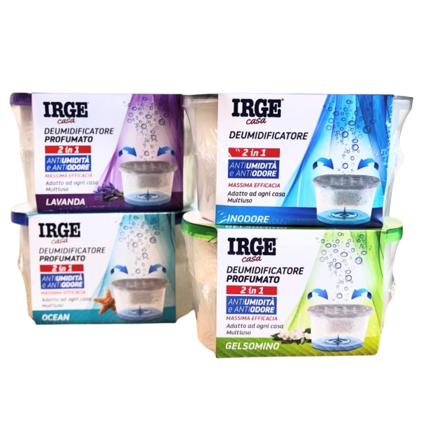 Поглотитель влаги и нейтрализатор запаха IRGE океан/ваниль/жасмин/лаванда 48 шт.