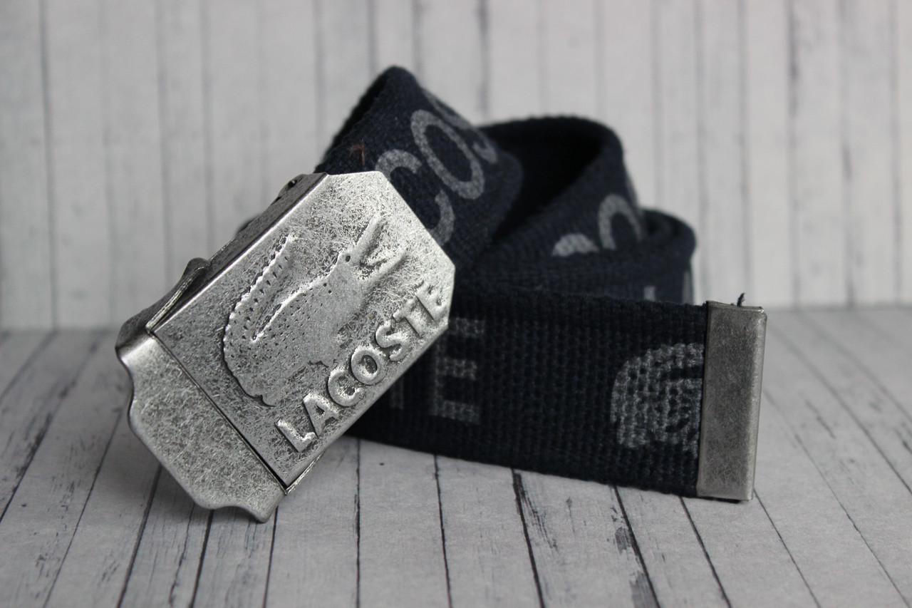 Ремень мужской Lacoste тканевый (676680596)