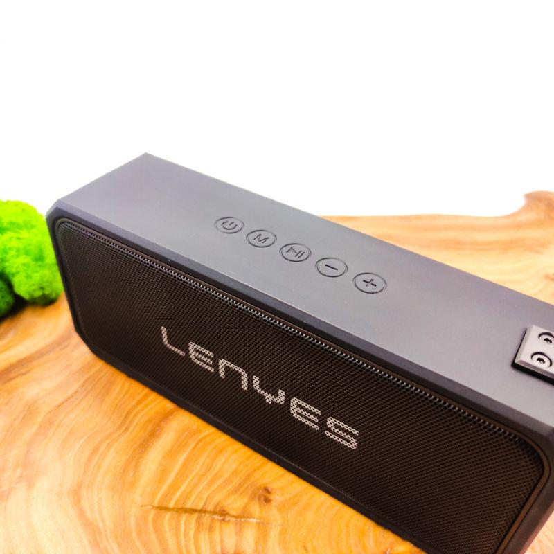 Колонка протиударна Lenyes S107 Bluetooth вологозахисна з функцією Power Bank (21447) - фото 3