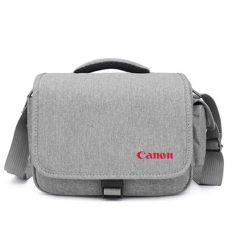 Сумка для фотоаппарата Canon EOS универсальная противоударная с дождевиком Серый (IBF066S1)