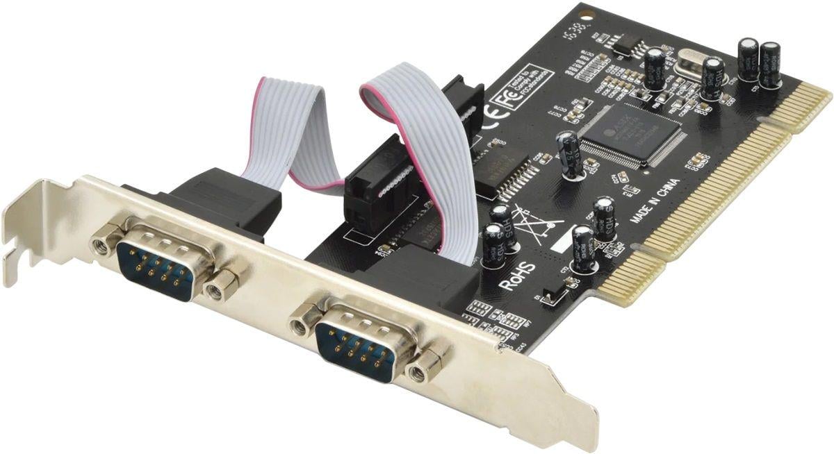 Контроллер PCI 2xCOM RS232 MosChip S9865 RTL (TDB-140405)