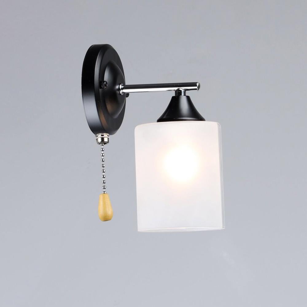 Светильник настенный Light House SRS-20301/1W Черный/Хром Светильник настенный Light House SRS-20301/1W Черный/Хром