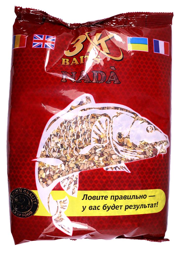 Прикорм 3KBaits Golden MIX 15 зерен 1000 г (3KB1061)