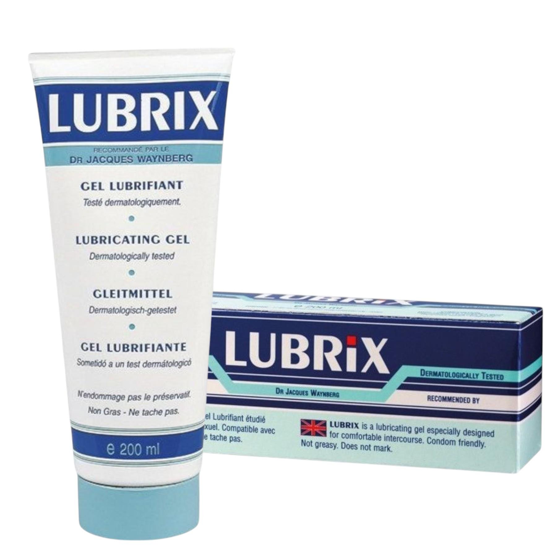 Лубрикант на водной основе без парабенов Lubrix 200 мл