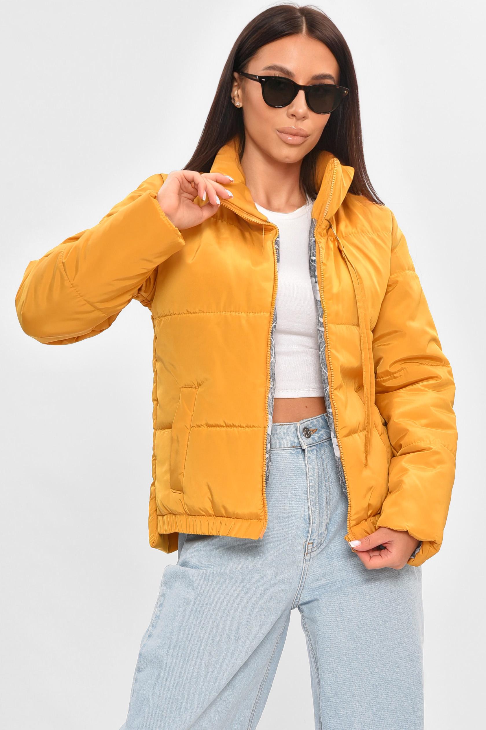 Куртка жіноча демісезонна S Темно-бежевий (205268)