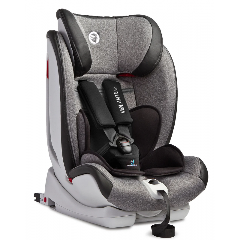 Автокрісло Caretero Volante Fix Limited 1-2-3 група 9-36 кг із системою Isofix Сірий - фото 2