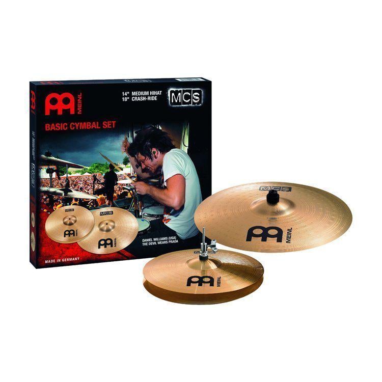 Комплект тарелок Meinl MCS1418 Medium: H14" C/R18" (116179)