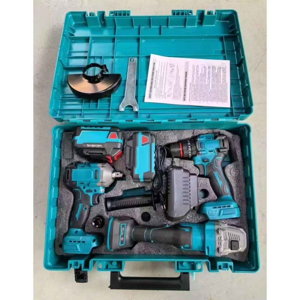 Набор инструментов 3в1 болгарка/гайковерт/шуруповерт 48W