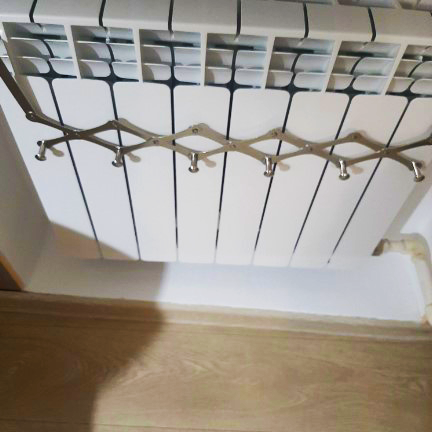 Вешачок для дверей и радиаторов на 6 крючков Черный - фото 3 Вешачок для дверей и радиаторов на 6 крючков Черный - фото 3