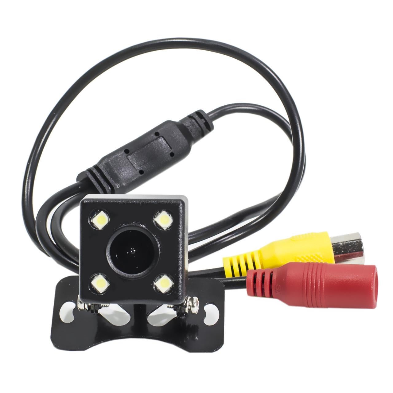 Камера заднего вида с подсветкой и динамической разметкой Rias 101 Black (4_917384858)