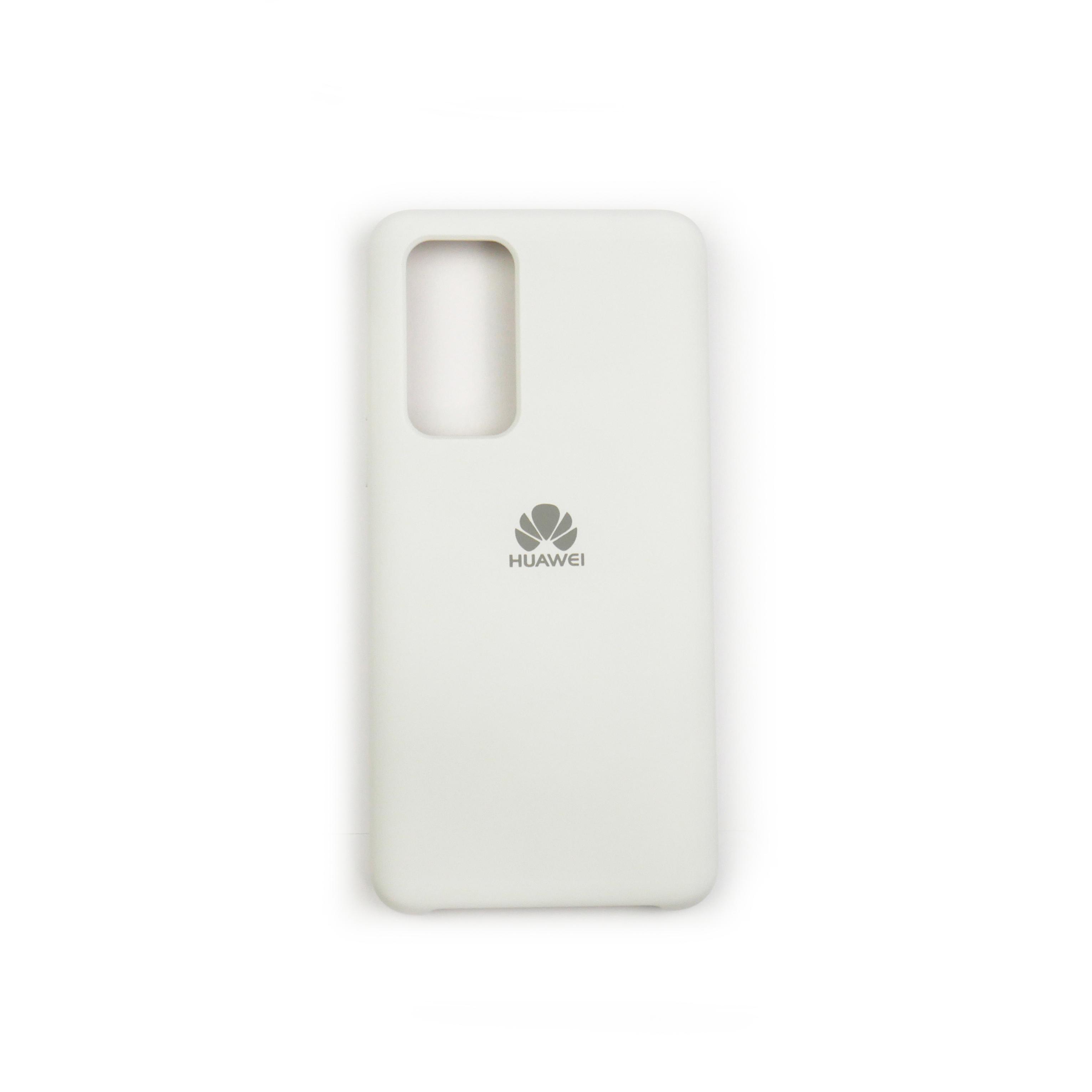Чехол Jelly Silicone Case Huawei P40 White (9)