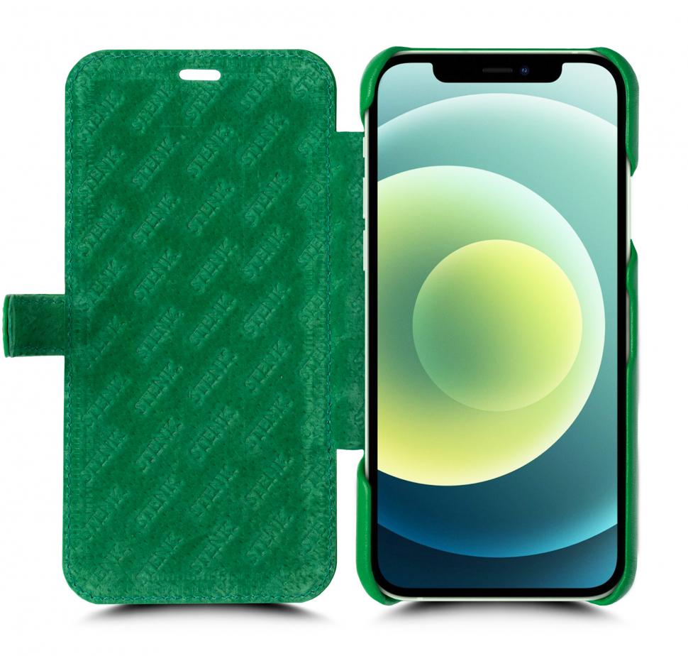 Чехол книжка Stenk Premium для Apple iPhone 11 Зеленый (67895)