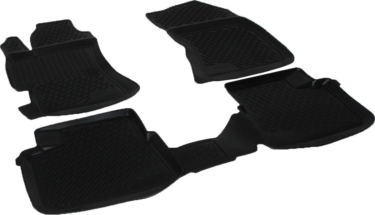 Subaru Rear Locker ᐉ Килимки в салон L.Locker для Subaru Impreza III hb 07- поліуретанові ...