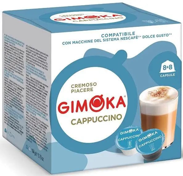 Кофе в капсулах Gimoka Cappuccino 16 шт. (11309) Кофе в капсулах Gimoka Cappuccino 16 шт. (11309)