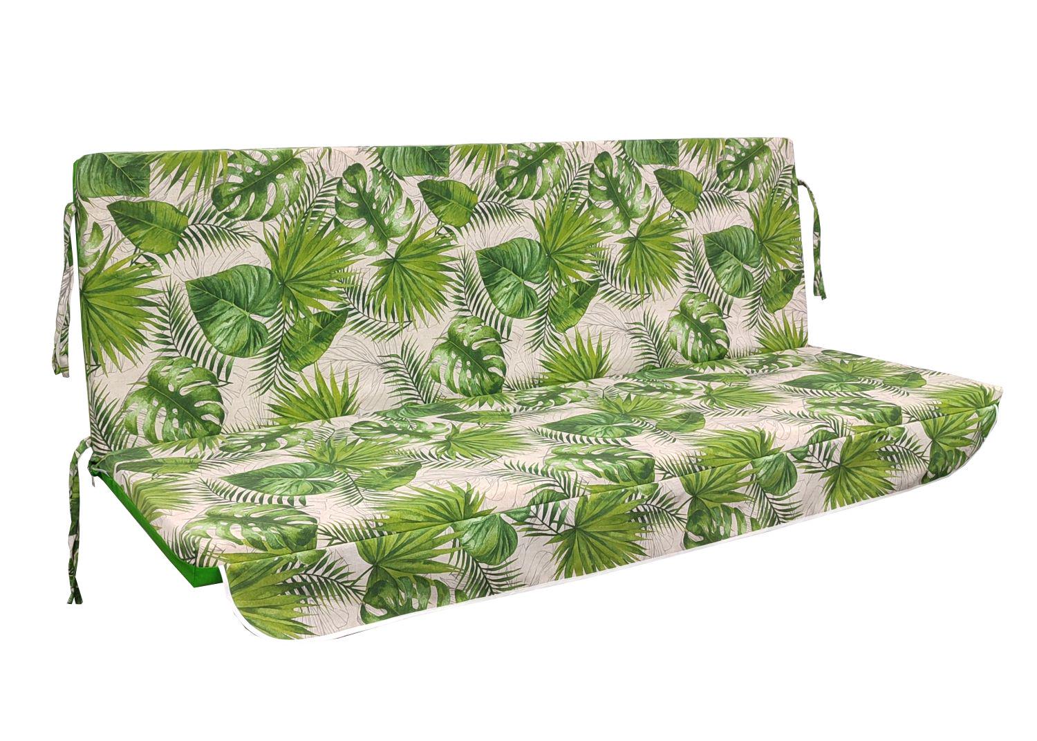 Подушка для гойдалки eGarden TIKO VERDE 150x105x5 см (5676) - фото 2