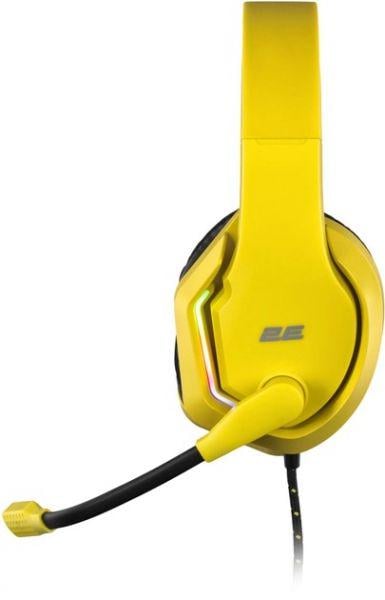 Навушники 2E GAMING HG315 RGB USB 7.1 Yellow (2E-HG315YW-7.1) - фото 5