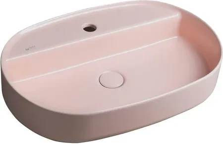 Умывальник Isvea Salmon Mat Infinity Oval 60x40 см (10NF650602S)