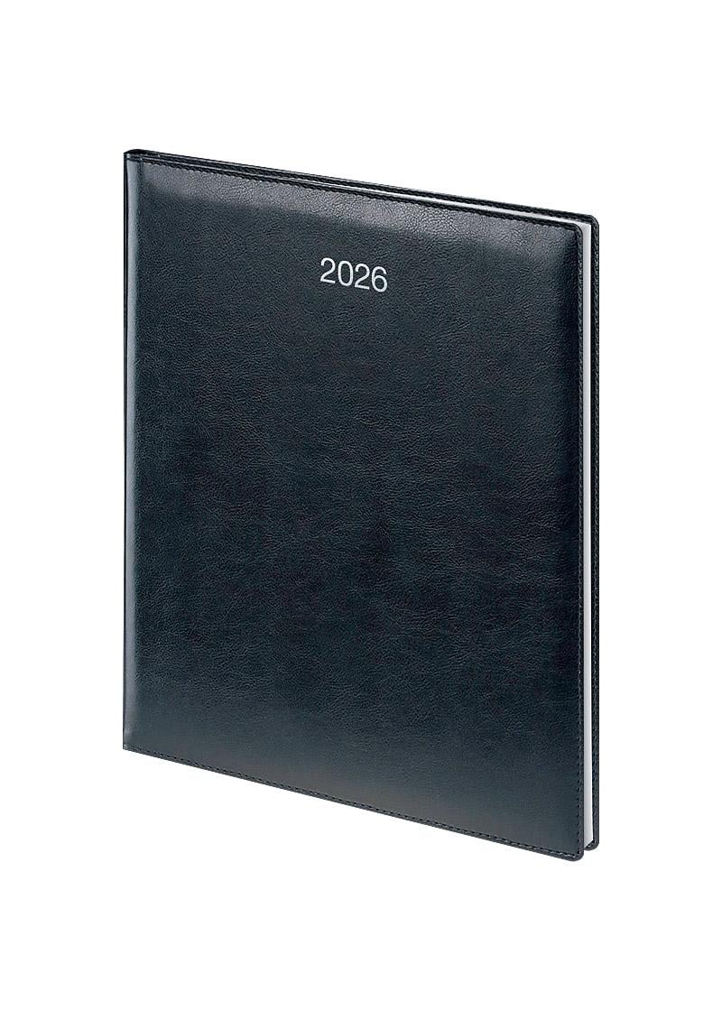 Офисный ежедневник А4 Brunnen 2026 Soft Черный (73-761 36906)